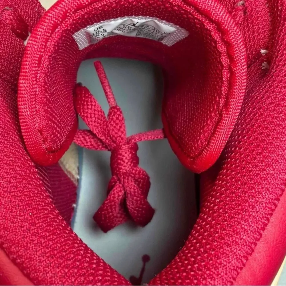 Air Jordan 1 Mid 'Light Curry Cardinal Red' | 554724-201 | 10.5M